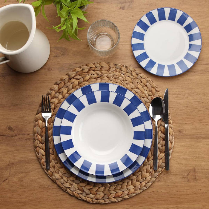 VERSA Set Da Stoviglie Sasha Blue Da 18 Pezzi - 22450170