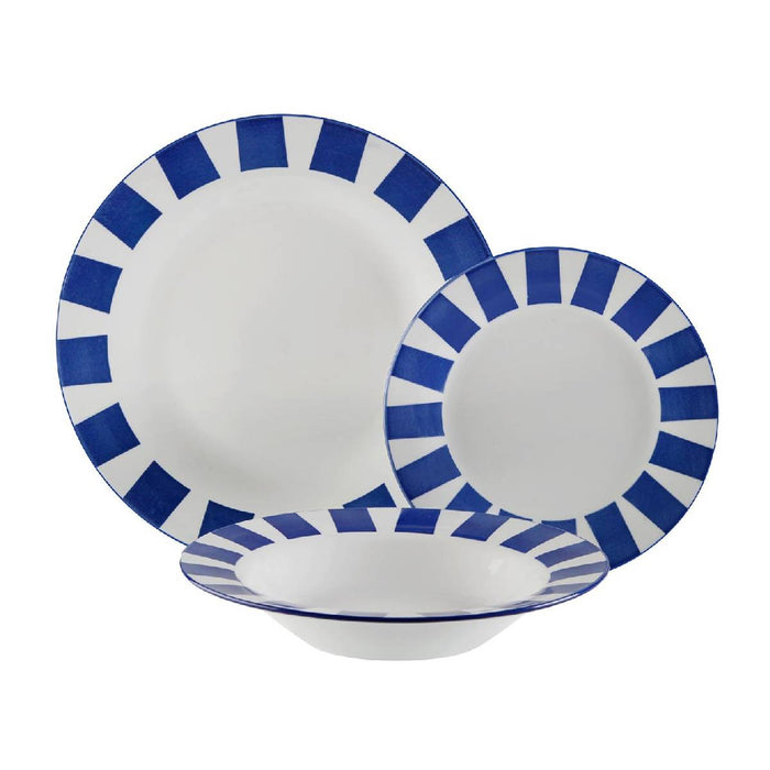 VERSA Set Da Stoviglie Sasha Blue Da 18 Pezzi - 22450170