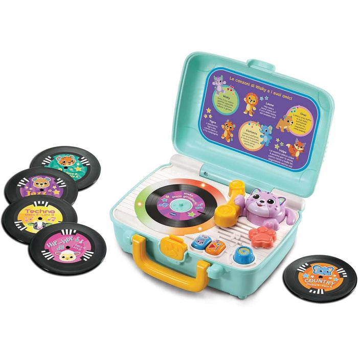 VTECH Wisky Micio Giradischi - 80-568107