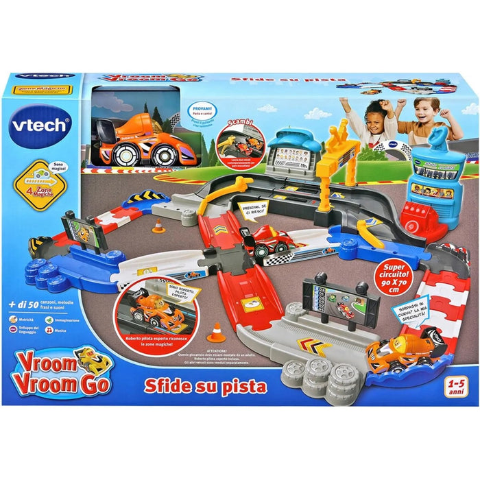 VTECH Vroom Vroom Go Sfide Su Pista