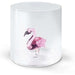 WD LIFESTYLE Bicchiere In Vetro Borosilicato 250Ml Decoro Fenicottero - 566FEN
