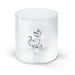 WD LIFESTYLE Bicchiere In Vetro 250 Ml Decoro Gatto Con Gomitolo Monterey Line