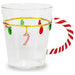 WD LIFESTYLE Tazza Di Natale In Vetro Con Lucine Di Natale E Manico Candy