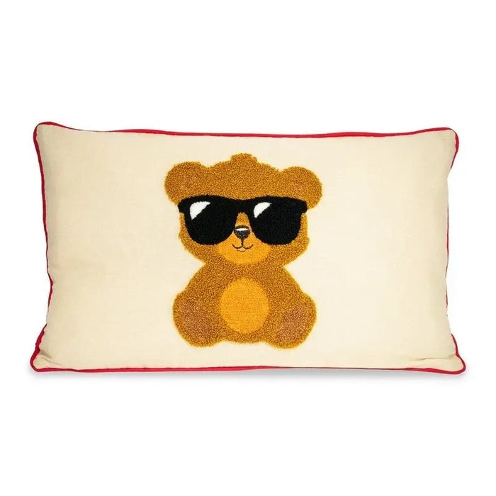 WD LIFESTYLE Cuscino Imbottito 30X50 Cm Decoro Orso