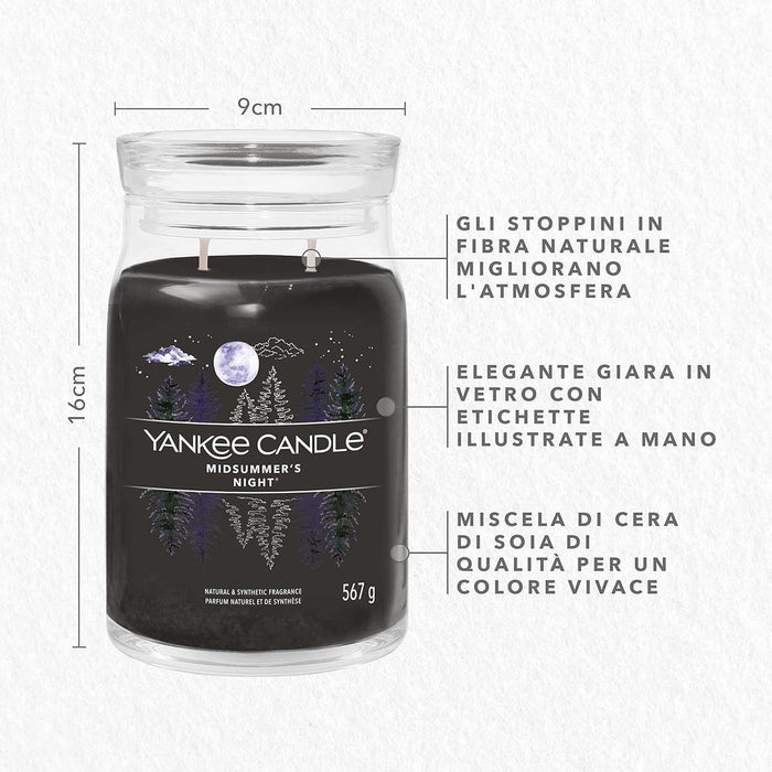 YANKEE CANDLE Giara Grande Signature Midsummers Night - 1629968E