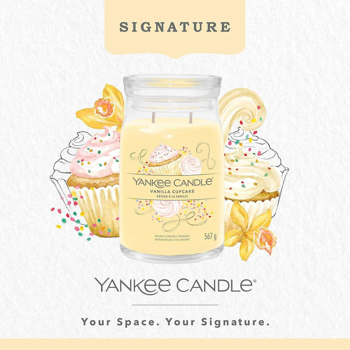 YANKEE CANDLE Giara Grande Signature Vanilla Cupcake - 1629969E