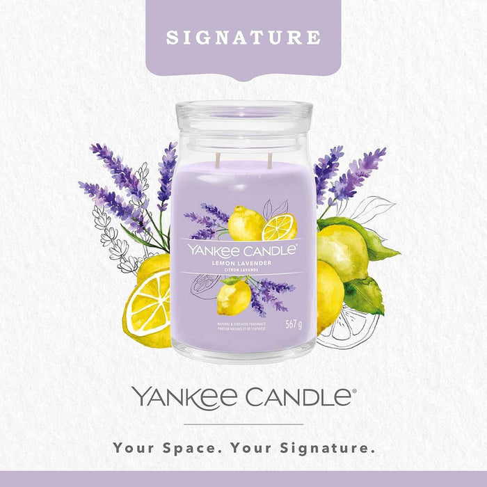 YANKEE CANDLE Giara Grande Signature Lemon Lavender - 1629970E