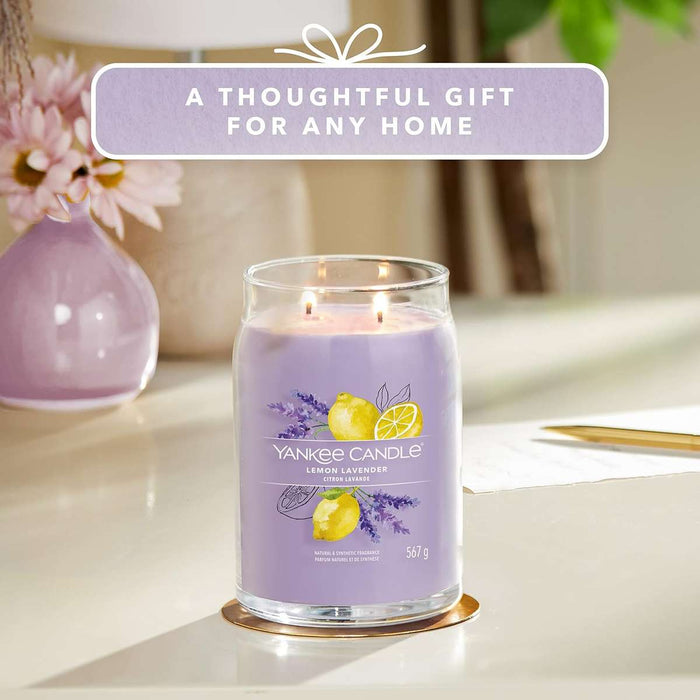 YANKEE CANDLE Giara Grande Signature Lemon Lavender - 1629970E