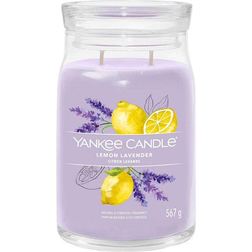 YANKEE CANDLE Giara Grande Signature Lemon Lavender - 1629970E