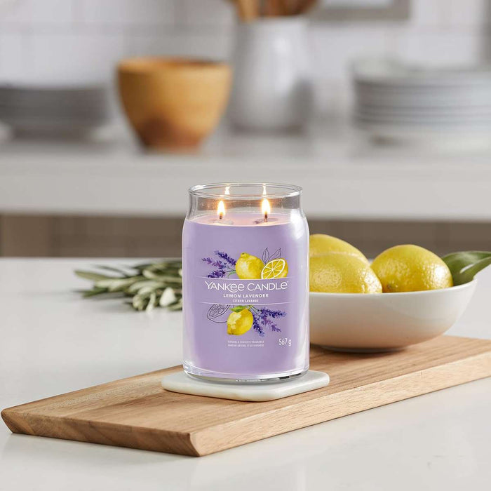 YANKEE CANDLE Giara Grande Signature Lemon Lavender - 1629970E