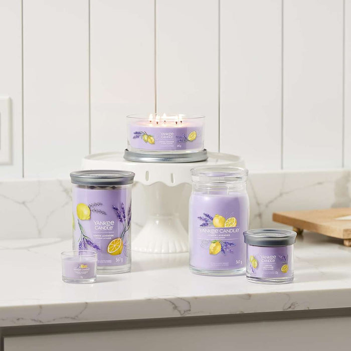 YANKEE CANDLE Giara Grande Signature Lemon Lavender - 1629970E