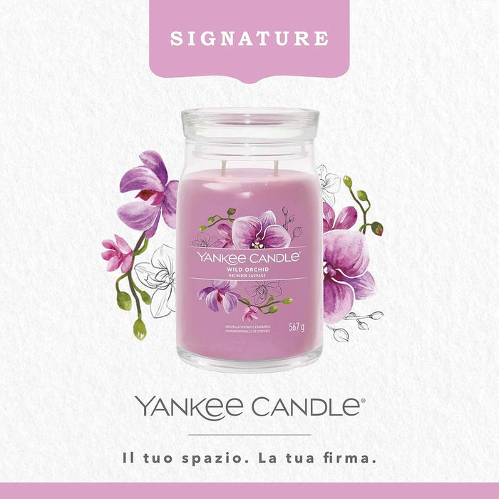 YANKEE CANDLE Giara Grande Signature Wild Orchid - 1629979E
