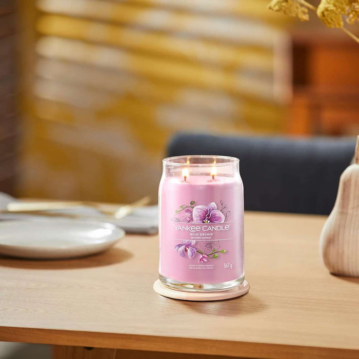 YANKEE CANDLE Giara Grande Signature Wild Orchid - 1629979E