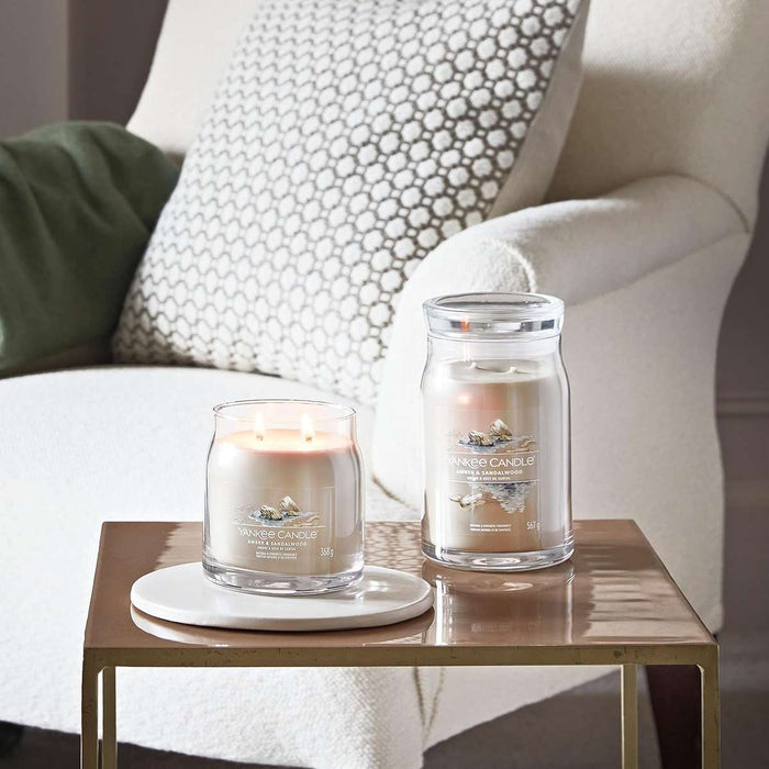 YANKEE CANDLE Giara Grande Signature Amber & Sandalwood - 1629982E
