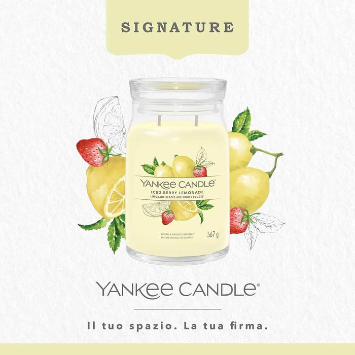 YANKEE CANDLE Giara Grande Ice Berry Lemonade - 1629983E