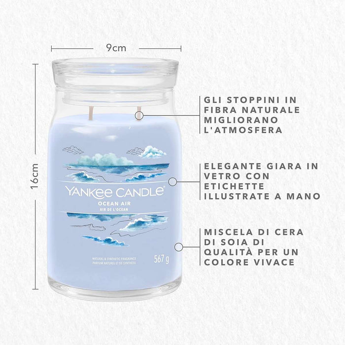 YANKEE CANDLE Giara Grande Signature Ocean Air - 1629984E
