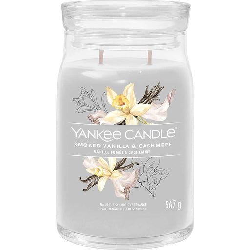 YANKEE CANDLE Giara Grande Signature Smoked Vanilla & Cashmere - 1629989E