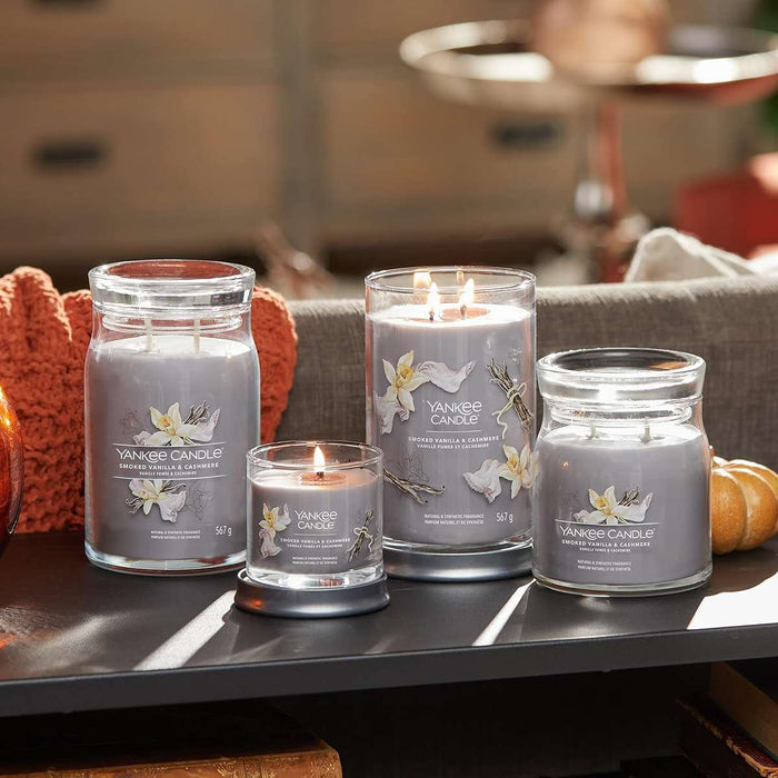 YANKEE CANDLE Giara Grande Signature Smoked Vanilla & Cashmere - 1629989E