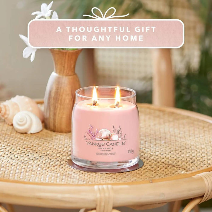 YANKEE CANDLE Giara Media Signature Pink Sands - 1629996E