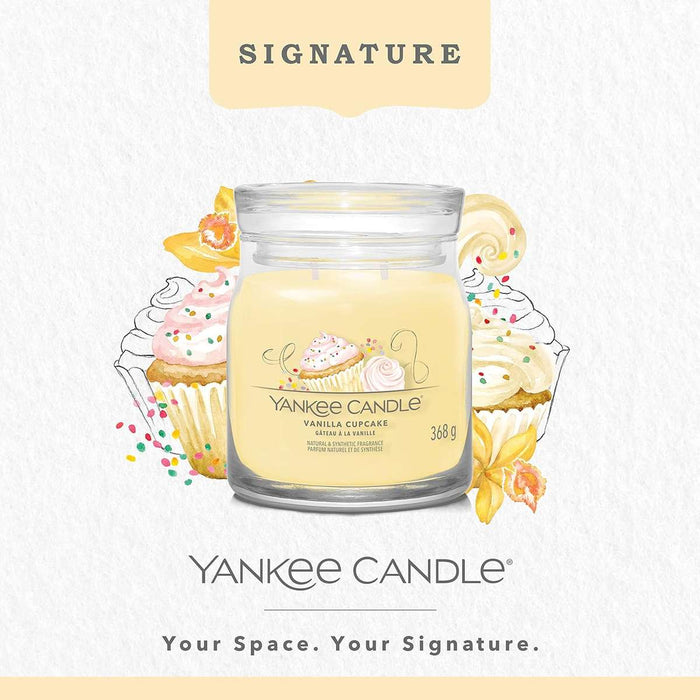 YANKEE CANDLE Giara Media Signature Vanilla Cupcake - 1630003E