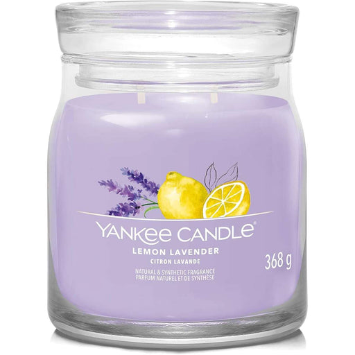 YANKEE CANDLE Giara Media Signature Lemon Lavender - 1630004E