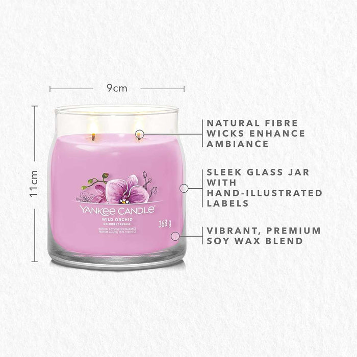 YANKEE CANDLE Giara Media Signature Wild Orchid - 1630013E