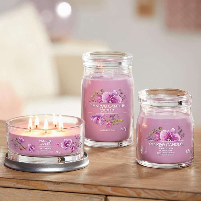 YANKEE CANDLE Giara Media Signature Wild Orchid - 1630013E