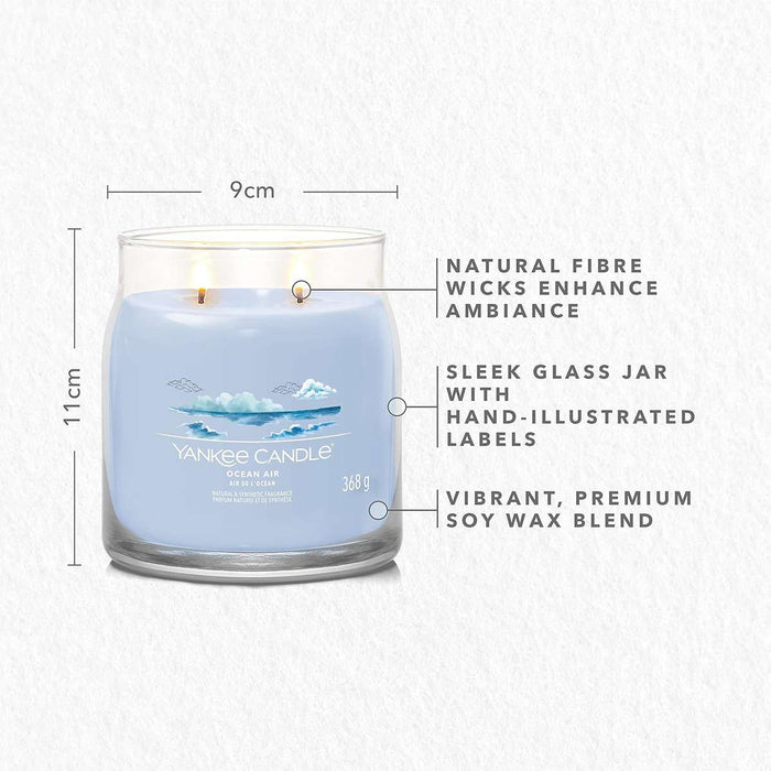 YANKEE CANDLE Giara Media Signature Ocean Air - 1630018E