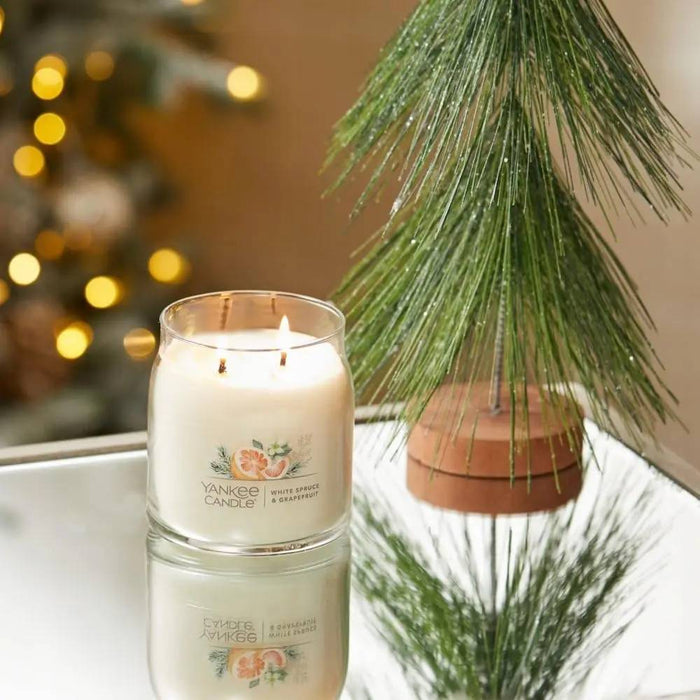 YANKEE CANDLE Giara Media White Spruce & Grapefruit - 1630026E