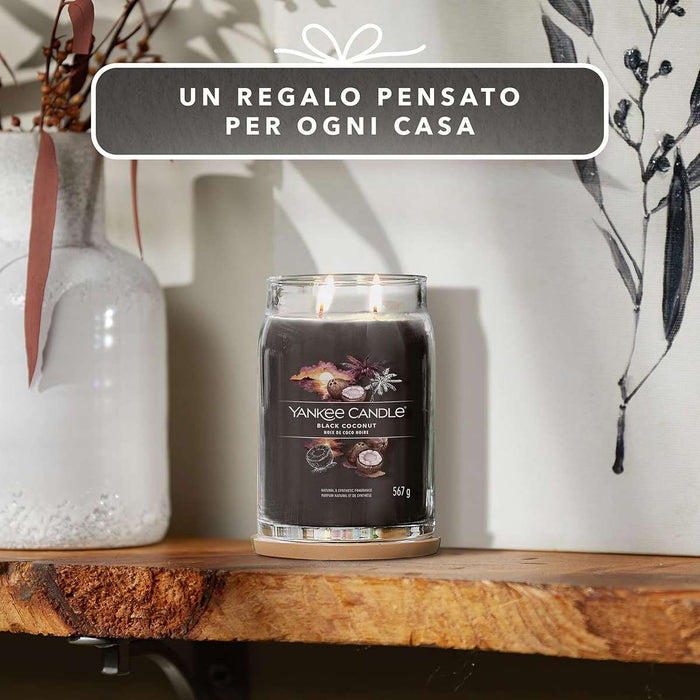 YANKEE CANDLE Giara Grande Signature Black Coconut - 1701371E