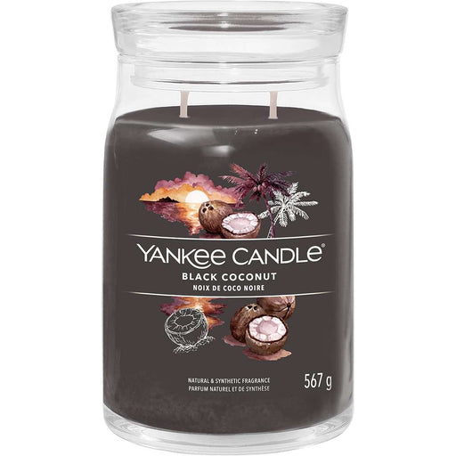 YANKEE CANDLE Giara Grande Signature Black Coconut - 1701371E