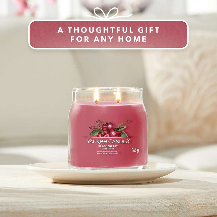 YANKEE CANDLE Giara Media Signature Black Cherry - 1701391E