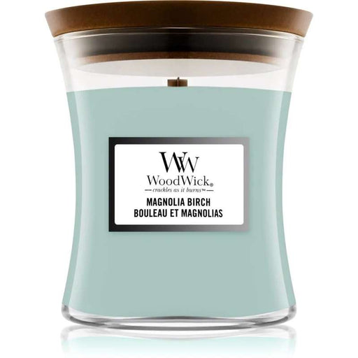 YANKEE CANDLE Woodwick Medium Hourglass Magnolia Birch - 1720910E