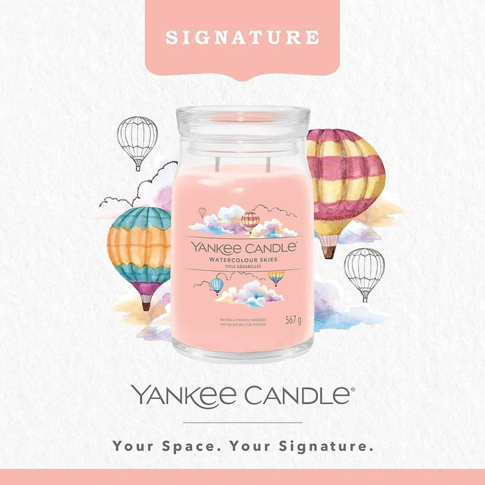 YANKEE CANDLE Giara Grande Signature Watercolour Skies - 1734816E