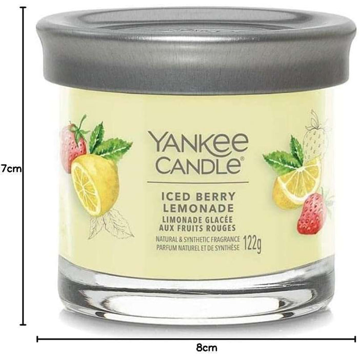 YANKEE CANDLE Tumbler Piccolo Signature Iced Berry Lemonade - 1744734E