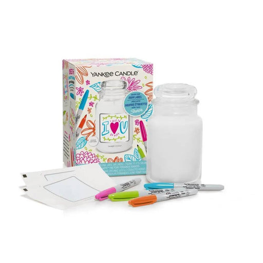 YANKEE CANDLE Giara Grande Clean Cotton Gift Set Sharpie - 1757867E