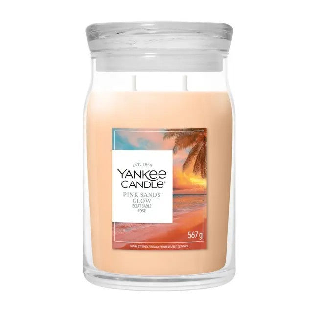 YANKEE CANDLE Giara Grande Signature Pink Sands Glow