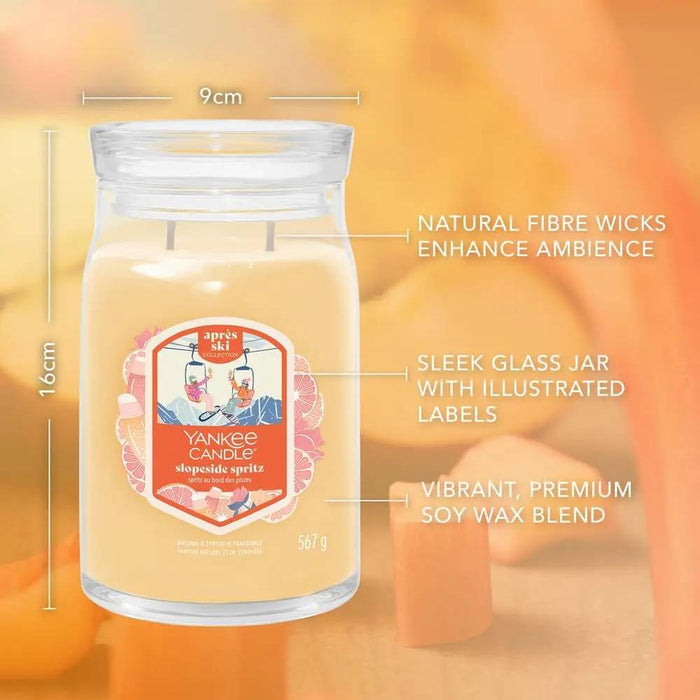 YANKEE CANDLE Giara Grande Slopeside Spritz - 2653159E