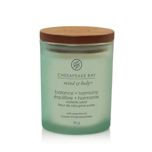 YANKEE CANDLE Candela Balance & Harmony (Waterlily Pear) Chesapeake Bay - PT31919E
