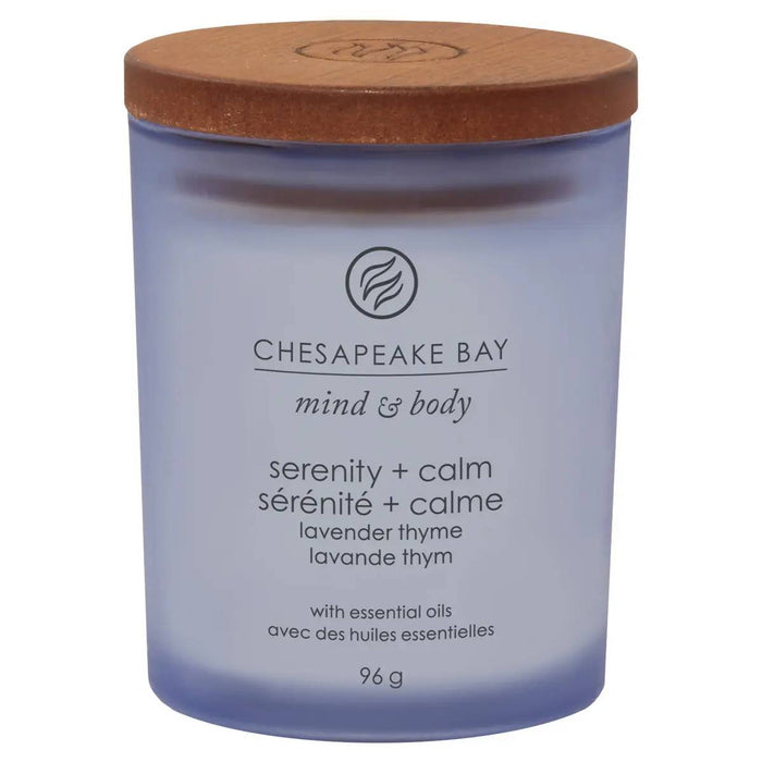 YANKEE CANDLE Candela Serenity & Calm (Lavender Thyme) Chesapeake Bay - PT40889E