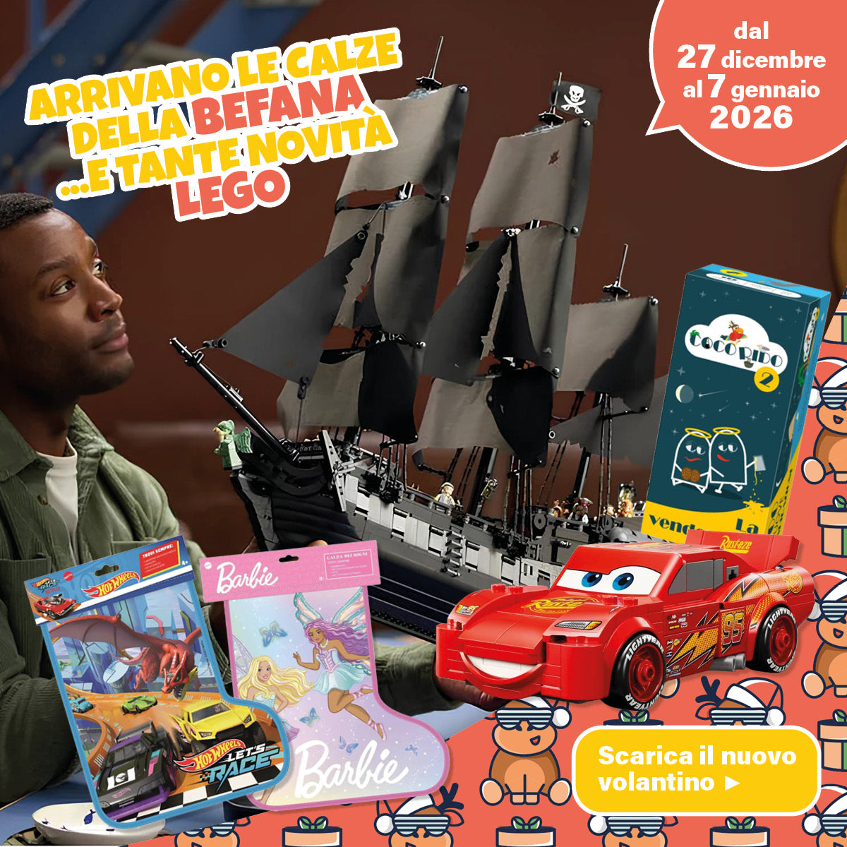 Arriva la Befana - Giocattoli