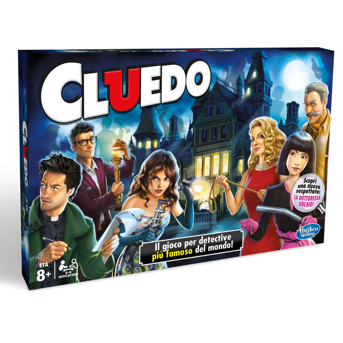 HASBRO Cluedo - Gioco In Scatola Hasbro Gaming - 38712