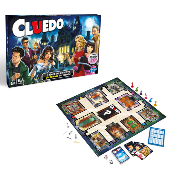 HASBRO Cluedo - Gioco In Scatola Hasbro Gaming - 38712