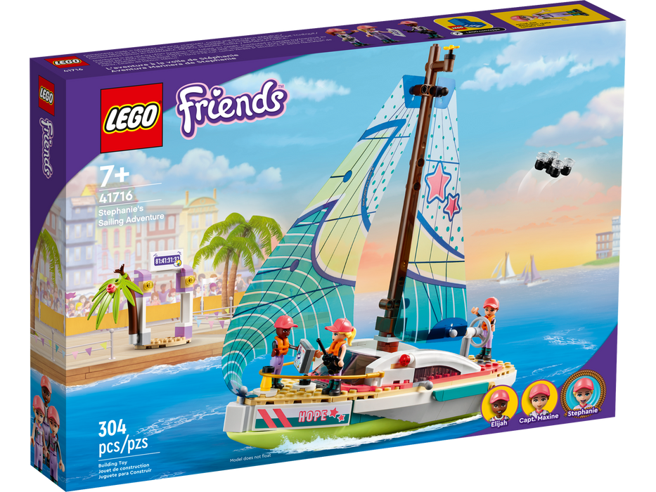 LEGO L’Avventura In Barca A Vela Di Stephanie - 41716