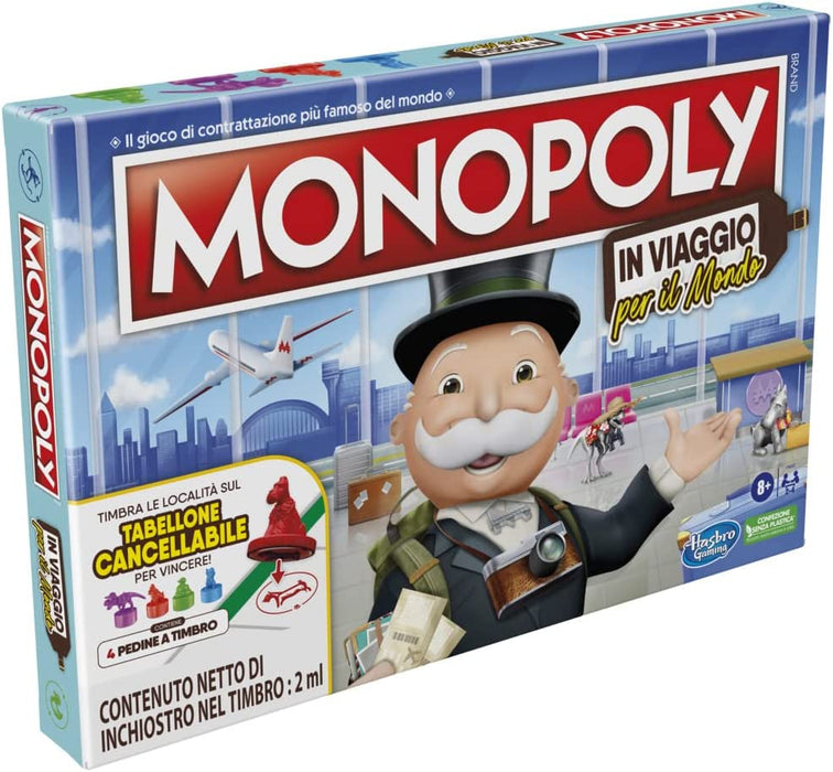 HASBRO Monopoly In Viaggio Per Il Mondo - F4007103