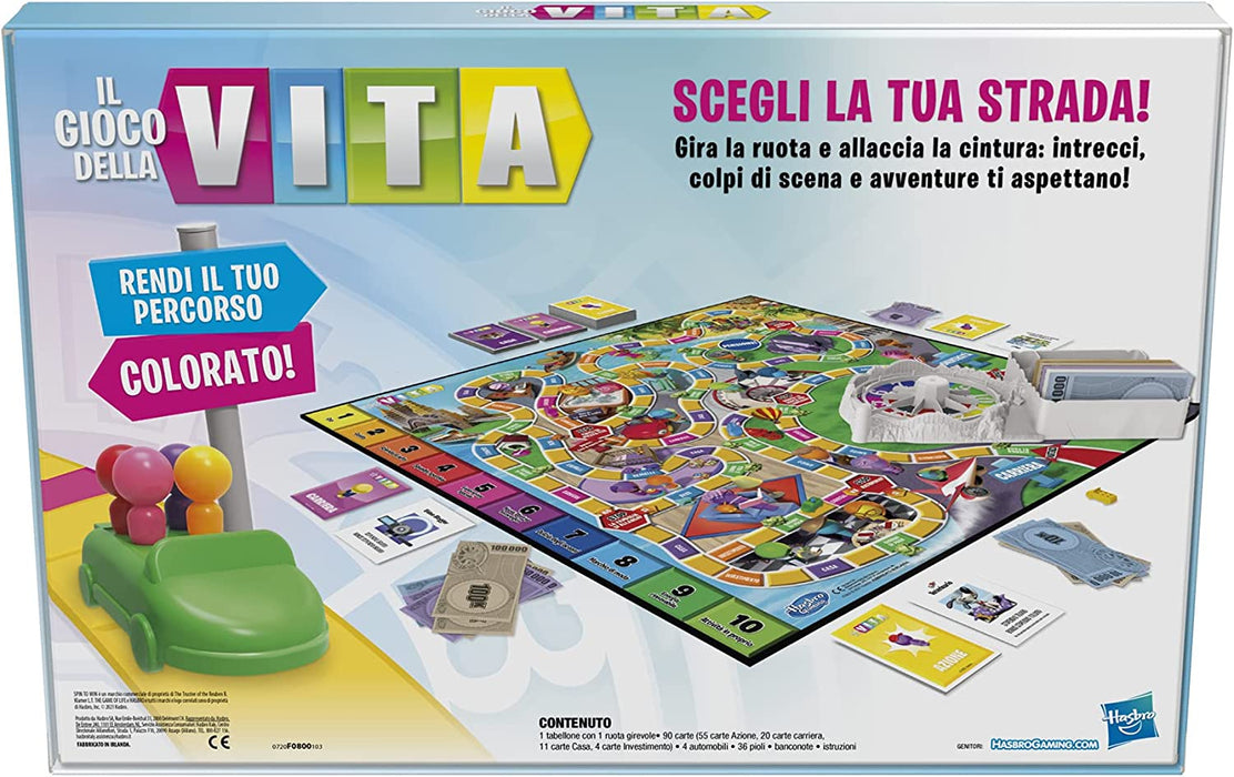 HASBRO Il Gioco Della Vita - F0800103