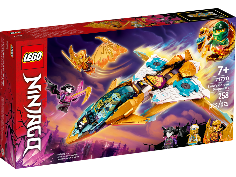 LEGO Il Jet Dragone D'Oro Di Zane - 71770