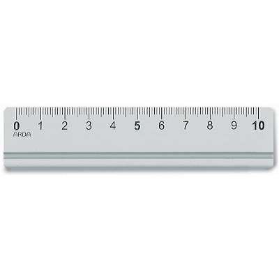 ARDA Righello 10 Cm Alluminio - BAR