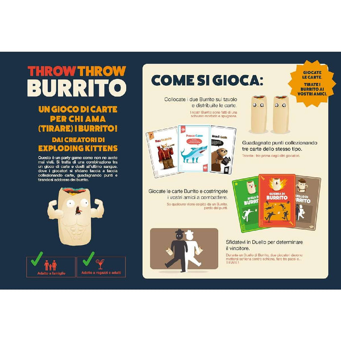 ASMODEE Throw Throw Burrito - 8535