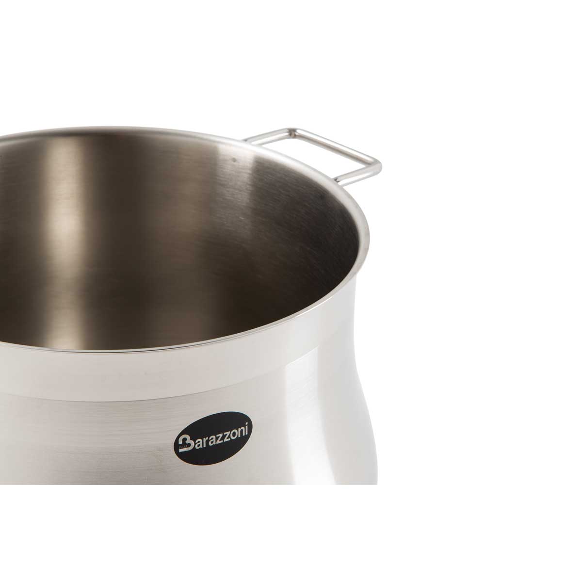 Barazzoni Tummy roestvrij staal, zilver, 12 cm
